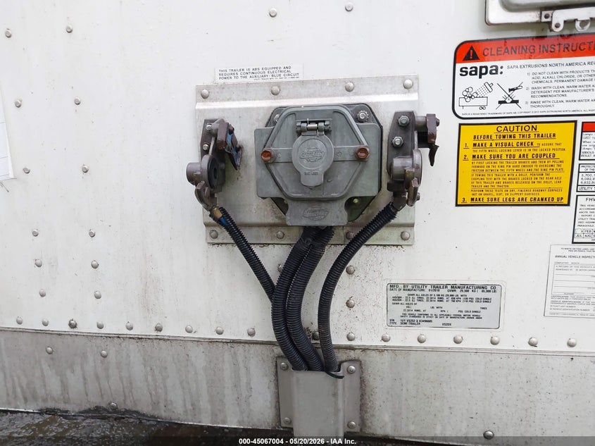 2019 OTHER UTILITY TRAILER MFG UNKNOWN VAN N/A