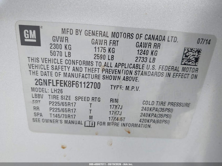 AtlanticExpress - Chevrolet Equinox