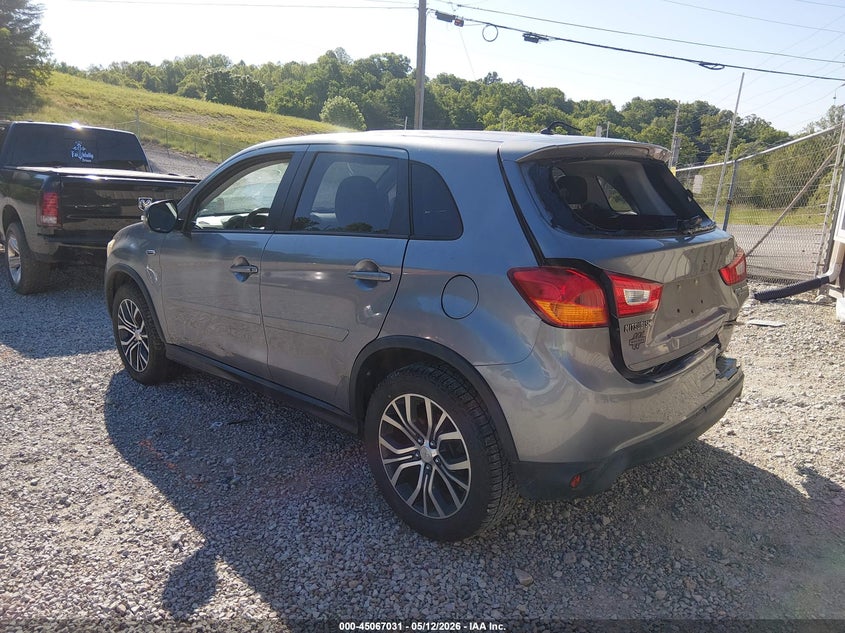 Vin: ja4ar3au5gz023366, lot: 45564576, mitsubishi outlander sport 2.0 es 20163