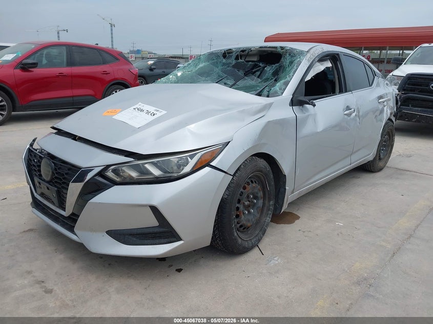 2021 Nissan Sentra S Xtronic Cvt 3N1AB8BV6MY259323 photo 1