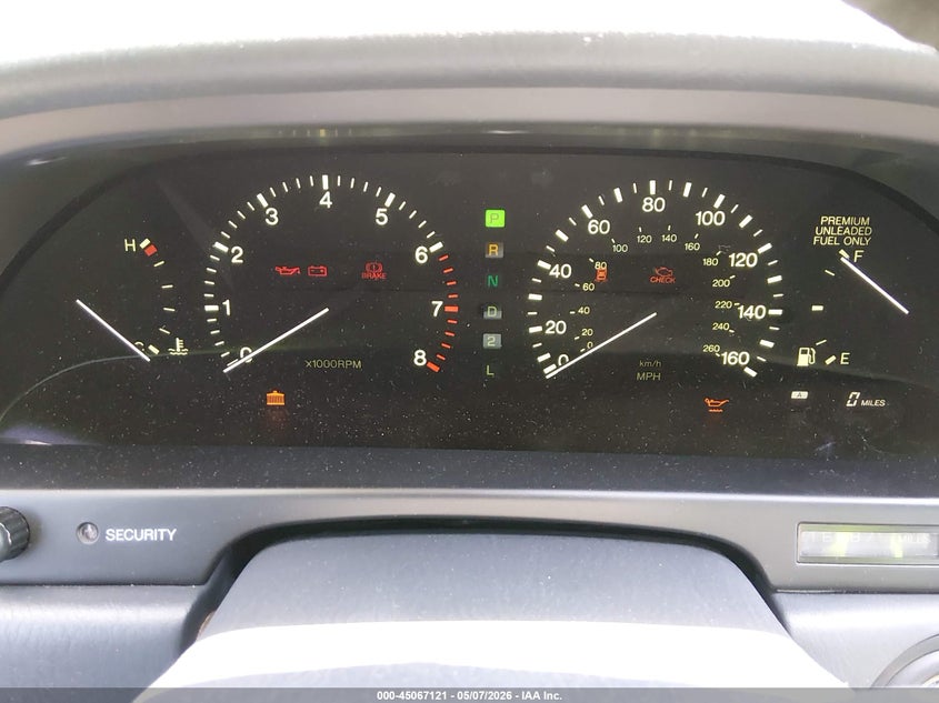 1991 Lexus Ls 400 VIN: JT8UF11E5M0061218 Lot: 45067121