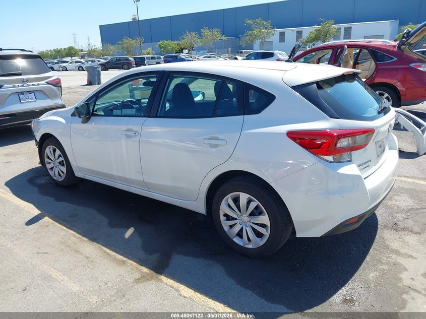 Vin: 4s3gtab62p3722110, lot: 45564667, subaru impreza base 5-door 20233