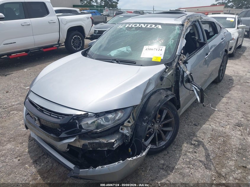 2021 Honda Civic Ex 19XFC1F32ME007652 photo 1