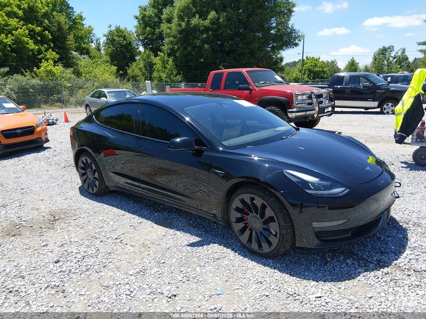 Vin: 5yj3e1ec9mf073981, lot: 45564749, tesla model 3 performance dual motor all-wheel drive 2021 img_1