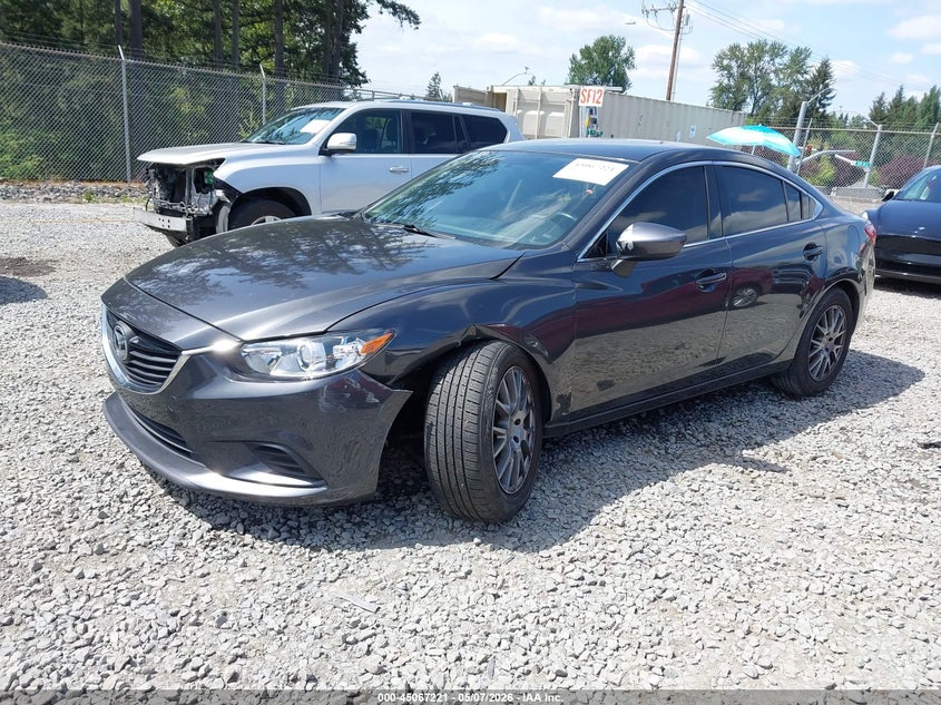 Vin: jm1gj1v57f1199072, lot: 45564766, mazda mazda6 i touring 20152