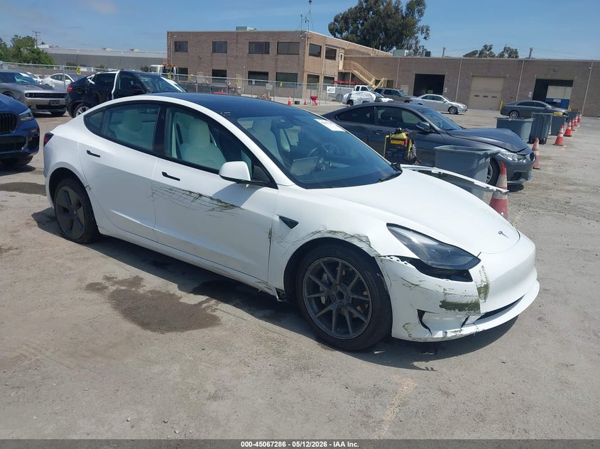 Vin: 5yj3e1ea8pf479804, lot: 45564831, tesla model 3 rear-wheel drive 20231