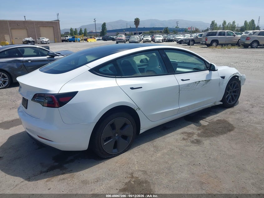 Vin: 5yj3e1ea8pf479804, lot: 45564831, tesla model 3 rear-wheel drive 20234