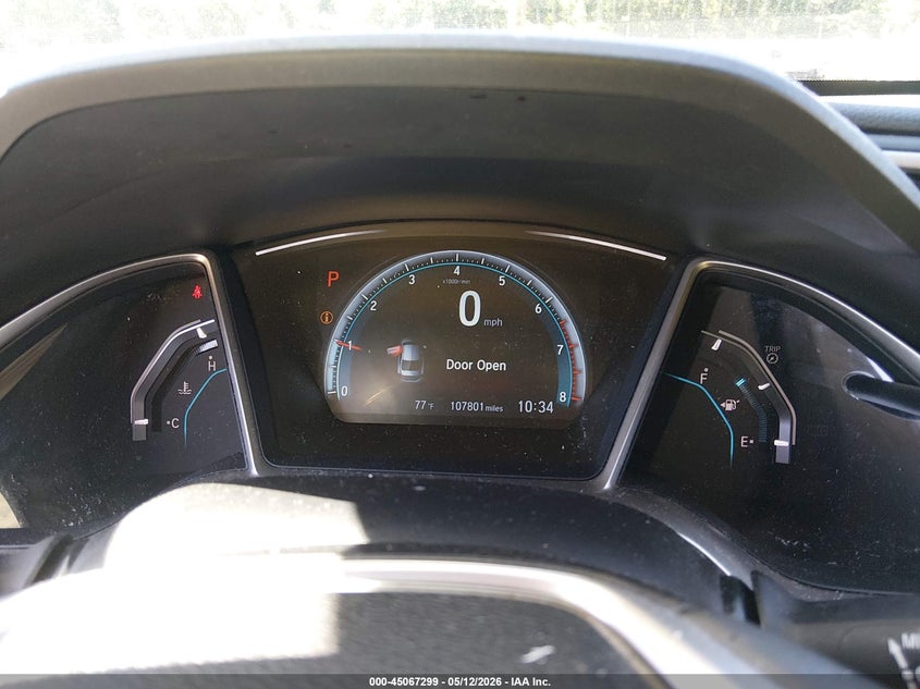 2016 HONDA CIVIC auction photo 7