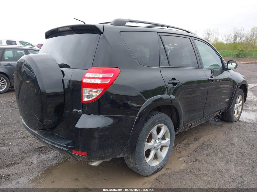2012 Toyota Rav 4 3.5 Rav4 Limited V6 black Lot 111045067301 Vin 2T3DK4DV1CW079560