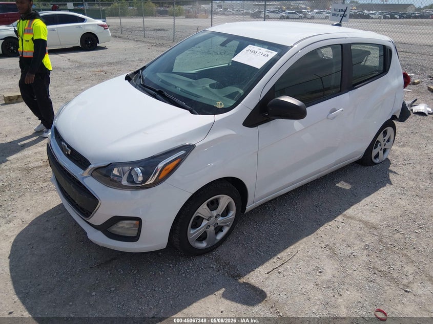 Vin: kl8cb6sa4lc413356, lot: 45564893, chevrolet spark fwd ls automatic 20202