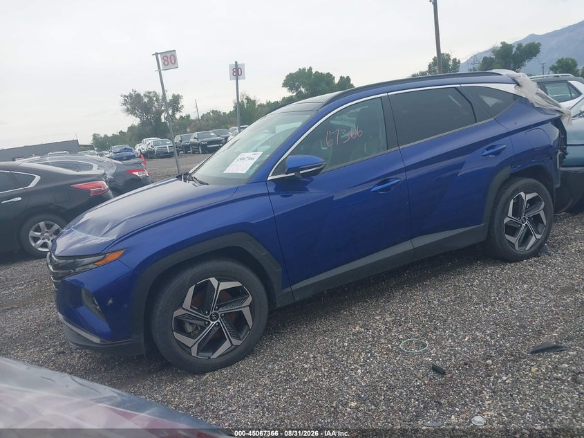 2022 HYUNDAI TUCSON auction photo 2