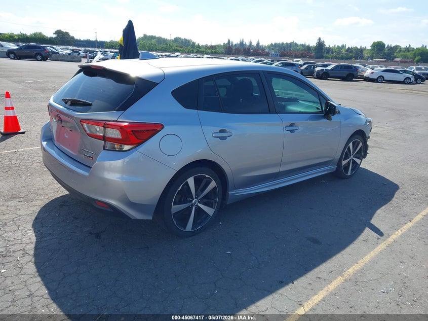 Vin: 4s3gtak63j3715996, lot: 45564962, subaru impreza 2.0i sport 20184