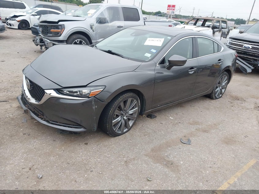 Vin: jm1gl1vm0m1604963, lot: 45564976, mazda mazda6 touring 20212
