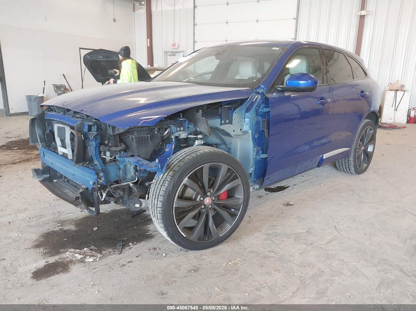 Vin: sadcp2bv0ha050436, lot: 45565085, jaguar f-pace first edition 20172