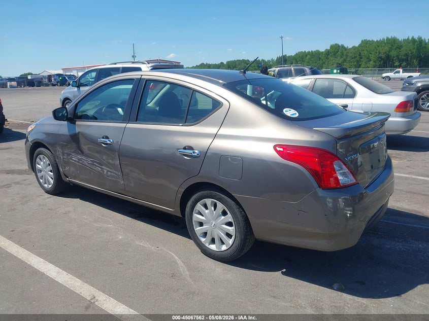 Vin: 3n1cn7ap7hk425080, lot: 45565107, nissan versa 1.6 sv 20173