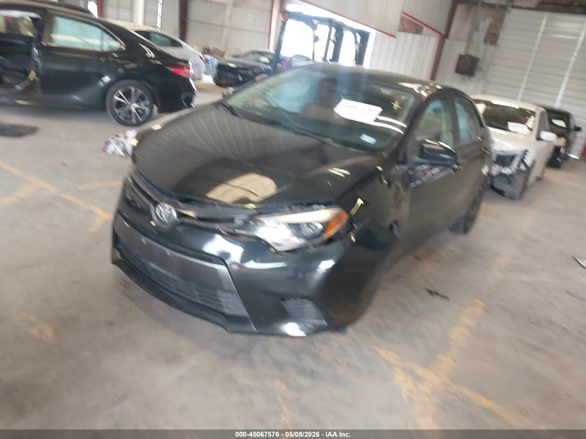 TOYOTA COROLLA 2015 VIN 2T1BURHEXFC426018