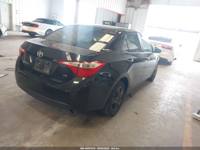 TOYOTA COROLLA 2015 VIN 2T1BURHEXFC426018