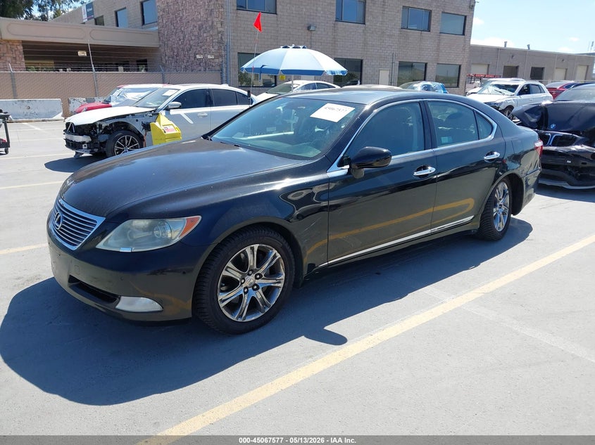 2008 LEXUS LS SEDAN 4.6L V-8 DI, DOHC, VVT, 380HP
