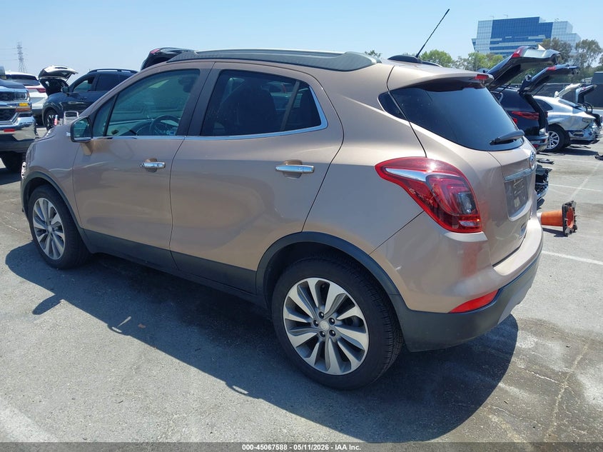 Vin: kl4cjasb3kb869773, lot: 45565133, buick encore fwd preferred 20193