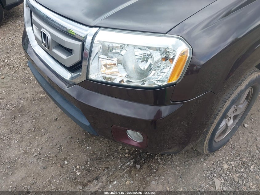 2009 Honda Pilot 3.5 Ex brown Lot 111045067615 Vin 5FNYF48469B004357