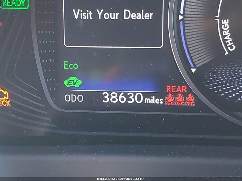 2020 Lexus Ux 250H VIN: JTHX9JBH8L2036121 Lot: 45067651