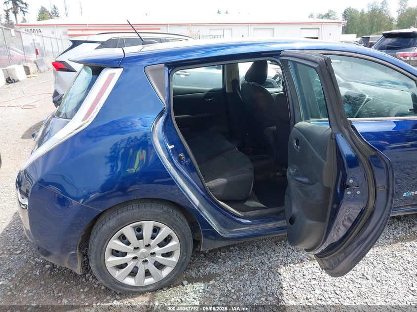 2017 Nissan Leaf S VIN: 1N4BZ0CP6HC310600 Lot: 45067712