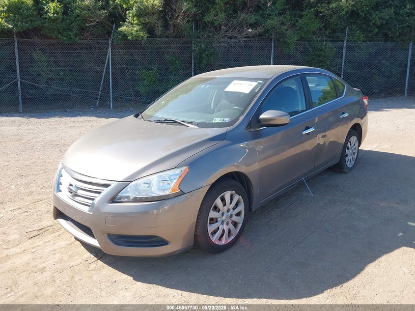 2015 Nissan Sentra Sv 3N1AB7AP9FL633677 photo 1