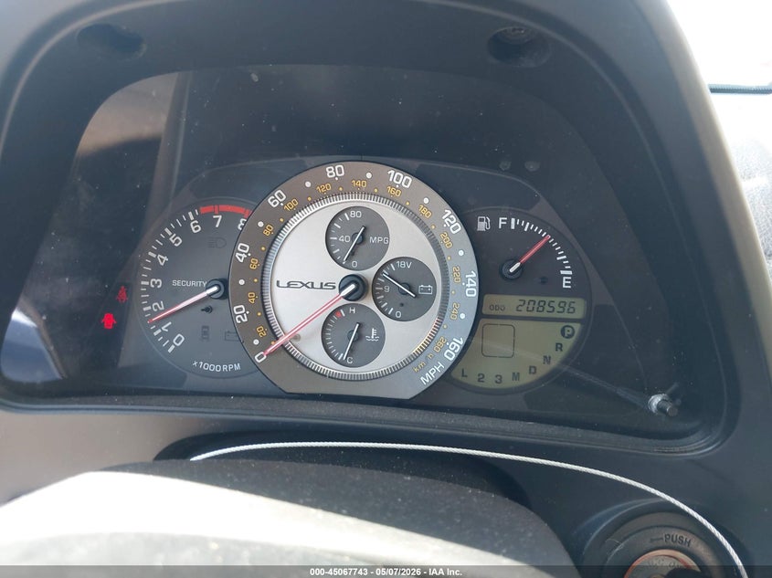 2002 Lexus Is 300 VIN: JTHBD192X20054415 Lot: 45067743