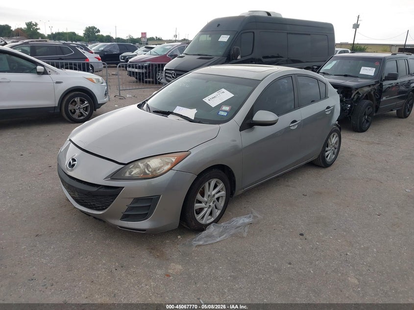 JM1BL1VF4C1500535 2012 Mazda 3 2.0 I Touring grey