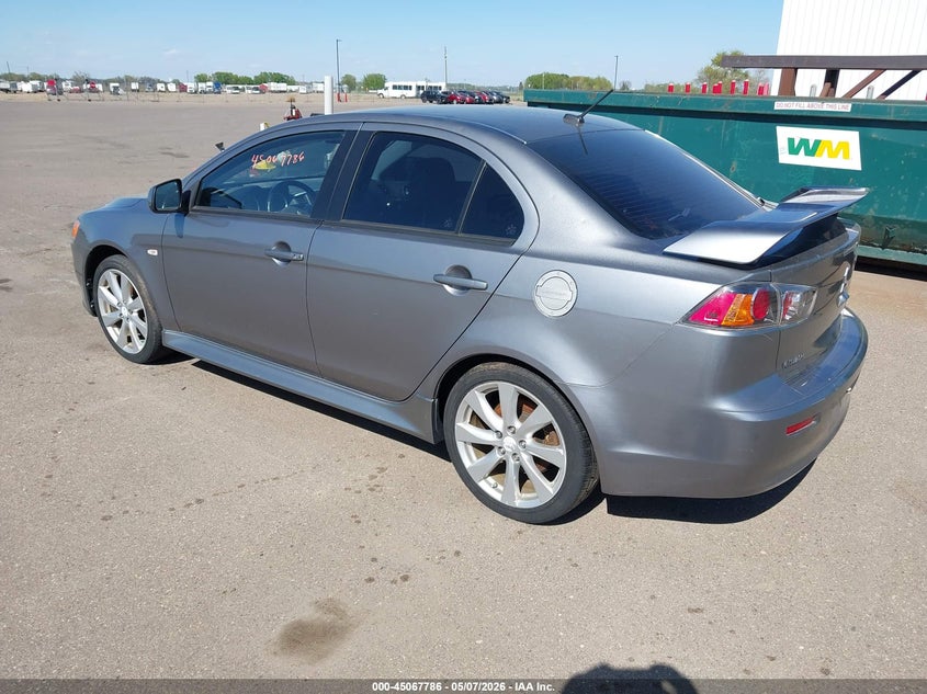 Vin: ja32u8fw3eu020894, lot: 45565331, mitsubishi lancer gt 20143