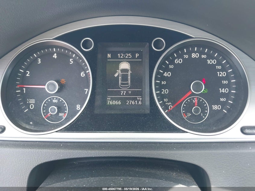 2013 Volkswagen Cc 2.0T Sport VIN: WVWBP7AN9DE550006 Lot: 45067795