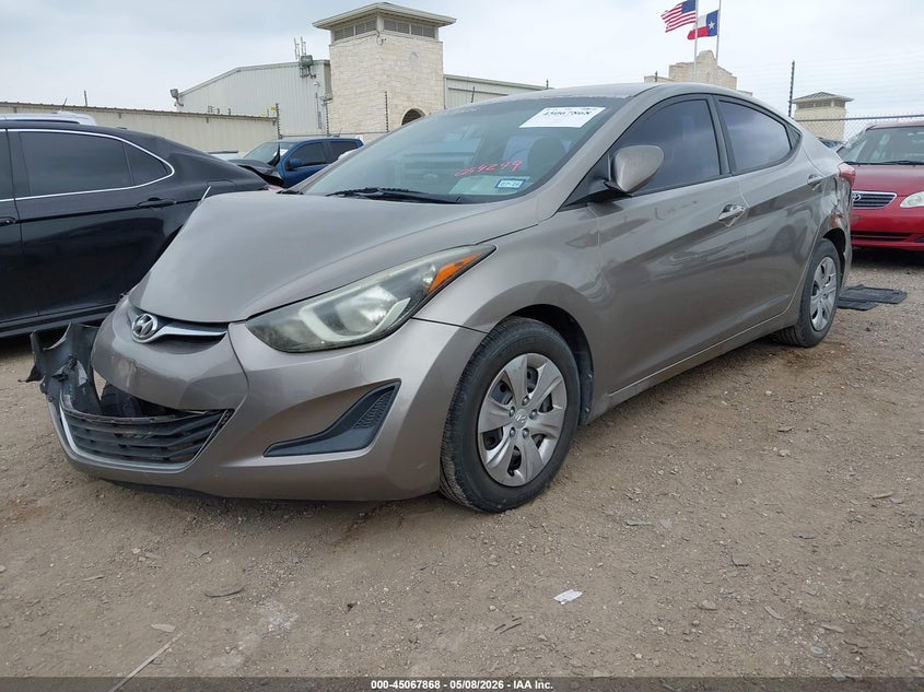 2016 Hyundai Elantra Se 5NPDH4AE5GH664299 photo 1