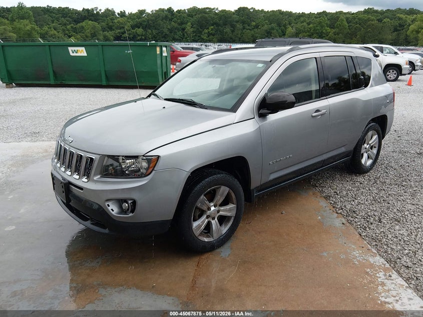 Vin: 1c4njcba0hd146624, lot: 45565420, jeep compass sport fwd 20172