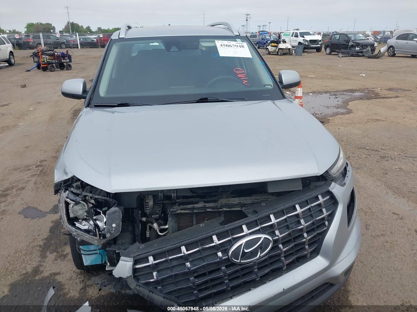 2020 Hyundai Venue Sel VIN: KMHRC8A39LU026448 Lot: 45067948