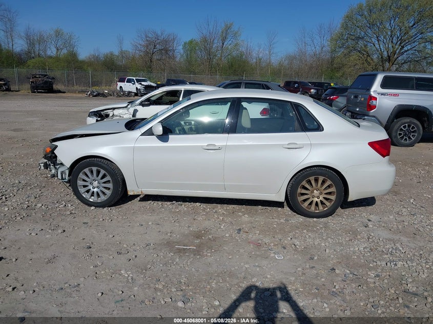2008 SUBARU IMPREZA (NATL) I W/PREMIUM PKG SEDAN 2.5L H-4 VVT, 170HP