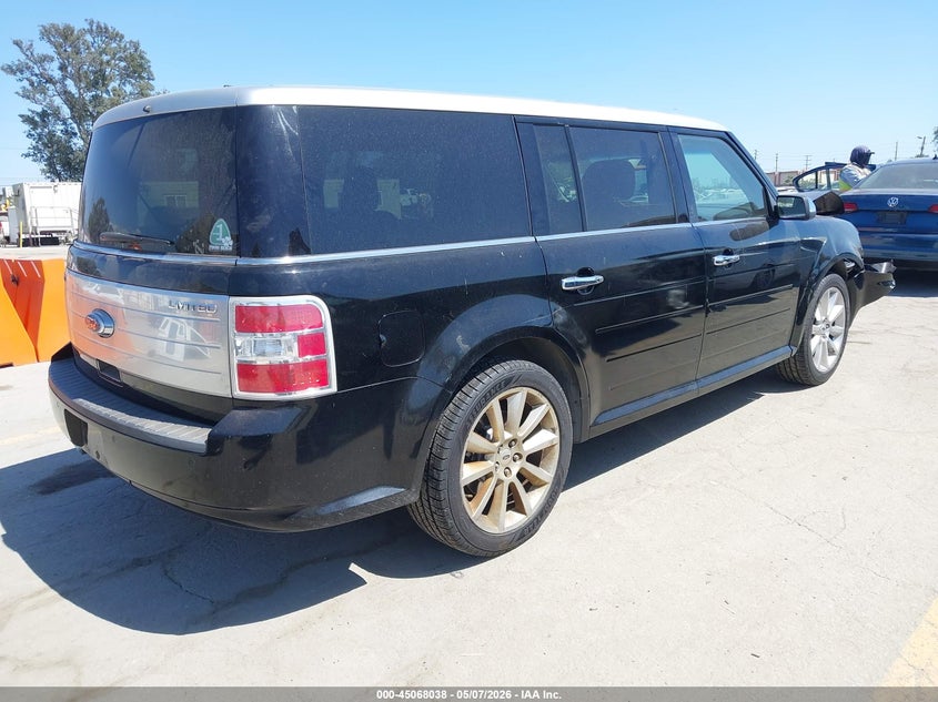2012 Ford Flex 3.5 Limited Black Lot 111045068038 Vin 2FMGK5DC6CBD07567