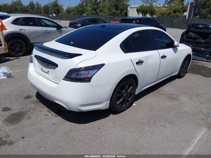 Vin: 1n4aa5ap0cc850553, lot: 45565598, nissan maxima 3.5 sv 20124