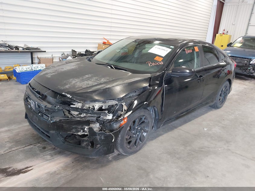 2016 HONDA CIVIC SEDAN 2.0L I-4 DOHC, VVT, 158HP