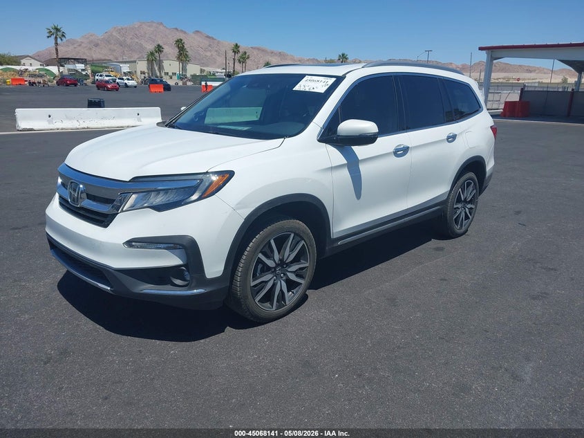 Vin: 5fnyf6h6xmb025489, lot: 45565686, honda pilot awd touring 7 passenger 20212