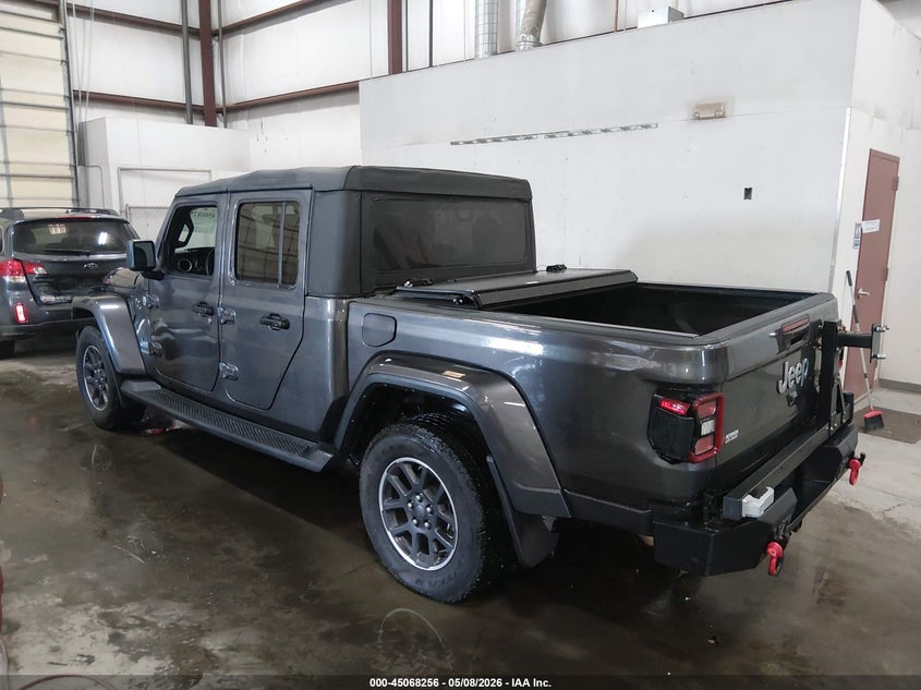 Vin: 1c6hjtfg3nl177130, lot: 45565801, jeep gladiator overland 4x4 20223
