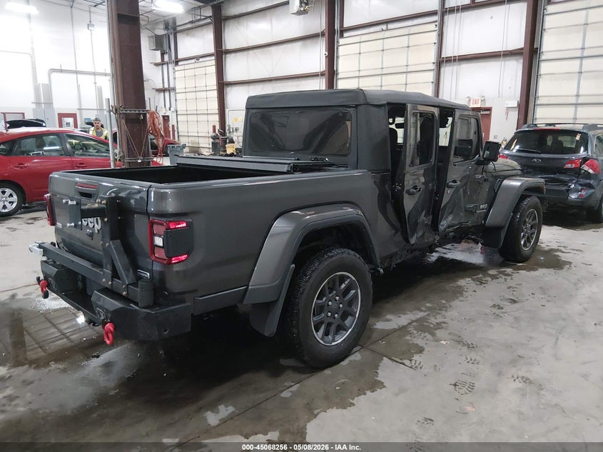 Vin: 1c6hjtfg3nl177130, lot: 45565801, jeep gladiator overland 4x4 20224