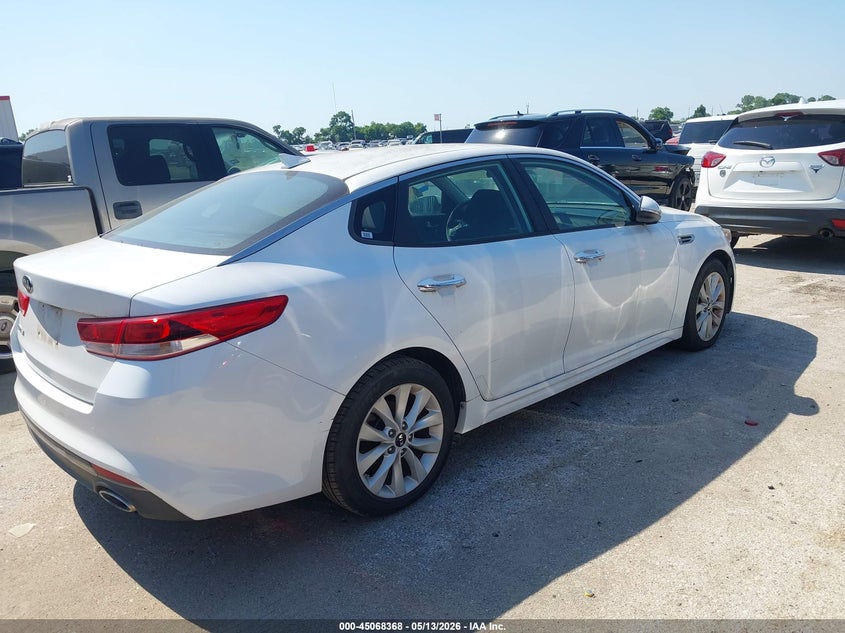 Vin: 5xxgt4l34gg002779, lot: 45565913, kia optima lx 20164