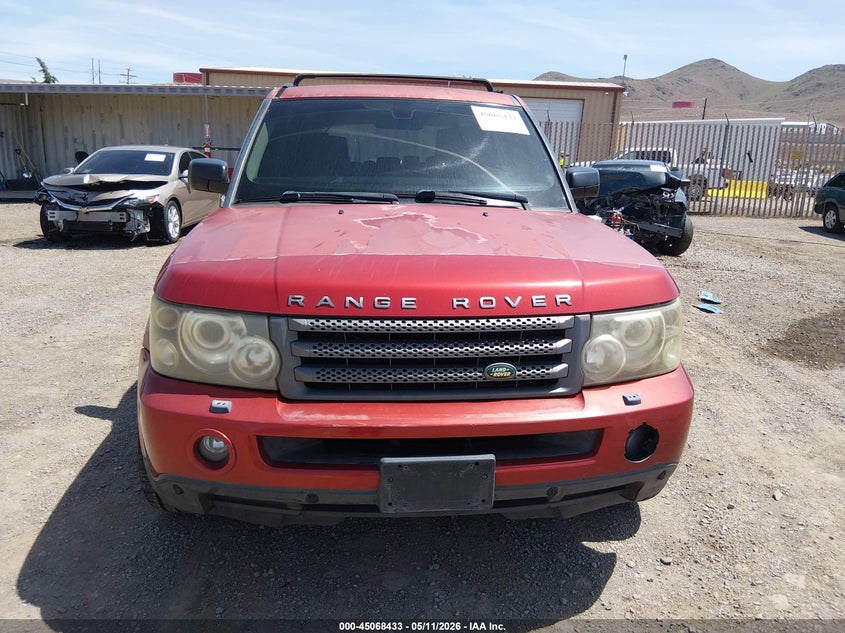 2007 Land Rover Range Rover Sport Hse VIN: SALSF25437A108303 Lot: 45068433