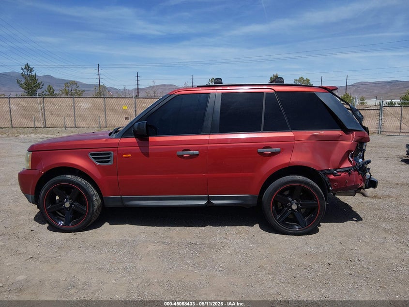 2007 Land Rover Range Rover Sport Hse VIN: SALSF25437A108303 Lot: 45068433