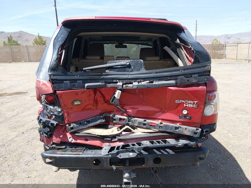 2007 Land Rover Range Rover Sport Hse VIN: SALSF25437A108303 Lot: 45068433