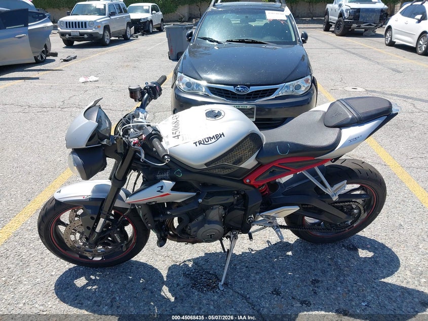 2018 OTHER TRIUMPH MOTORCYCLE STREET TRIPLE R MOTO 3