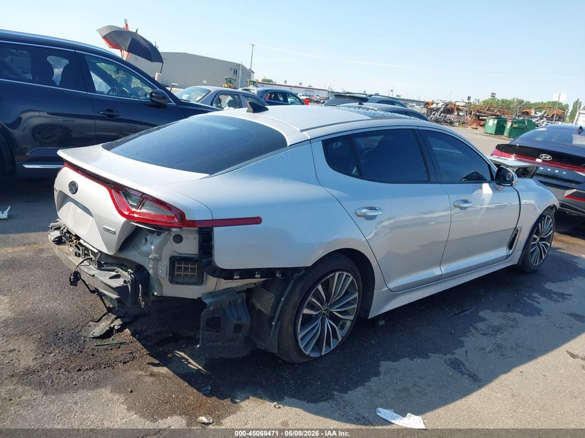 Vin: knae25la6j6017009, lot: 45566016, kia stinger premium 20184