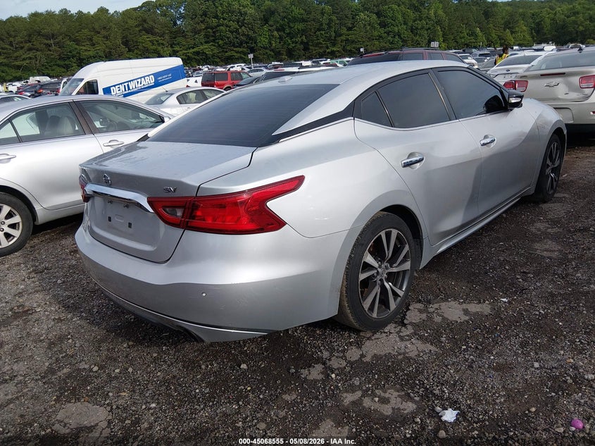 Vin: 1n4aa6ap1hc393295, lot: 45566100, nissan maxima 3.5 sv 20174