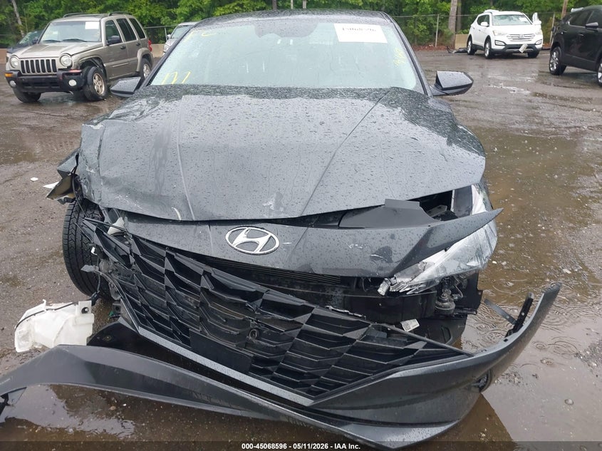 VIN 5NPLS4AG1MH008742 2021 HYUNDAI ELANTRA SEL