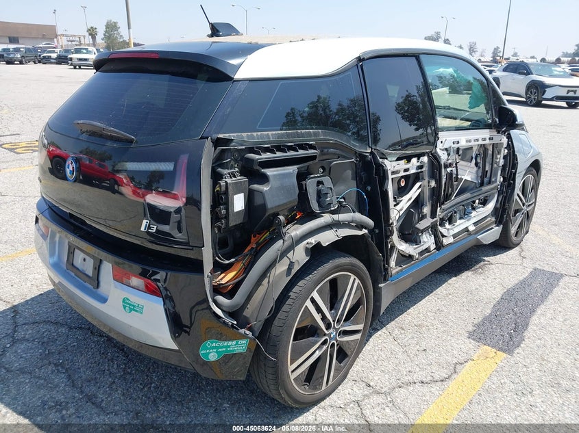 Vin: wby1z4c54ev275579, lot: 45566169, bmw i3 base w/range extender 20144